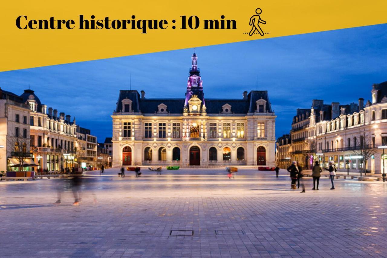 Le Cosy By Goodbnb - Proche Gare - 15Min Futuroscope Poitiers Bagian luar foto