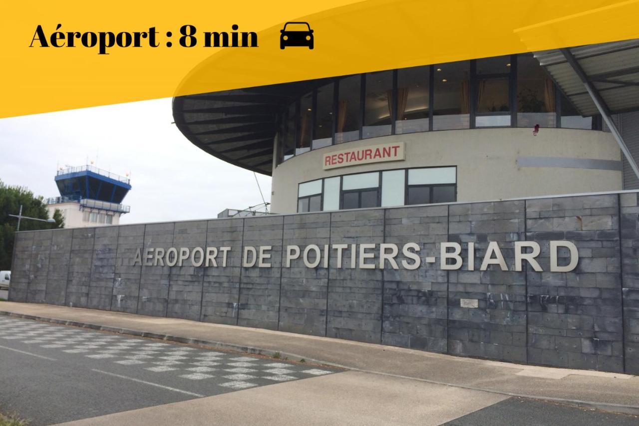 Le Cosy By Goodbnb - Proche Gare - 15Min Futuroscope Poitiers Bagian luar foto